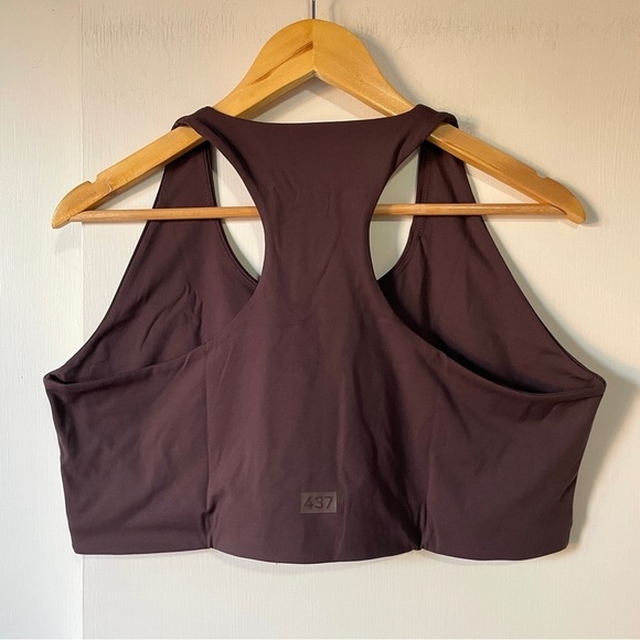 437 The Essentials Sports Bra in Espresso XXL - Picture 5 of 7